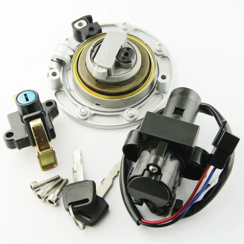Motorrad-Schlüssel-Kraftstoffdeckel-Kit mit Zündschalter für Honda CB-1 CB400F 1989-1991 CB1000F 1993-1997 OEM:35010-KAF-762 35010-MZ1-600 – Detail 5
