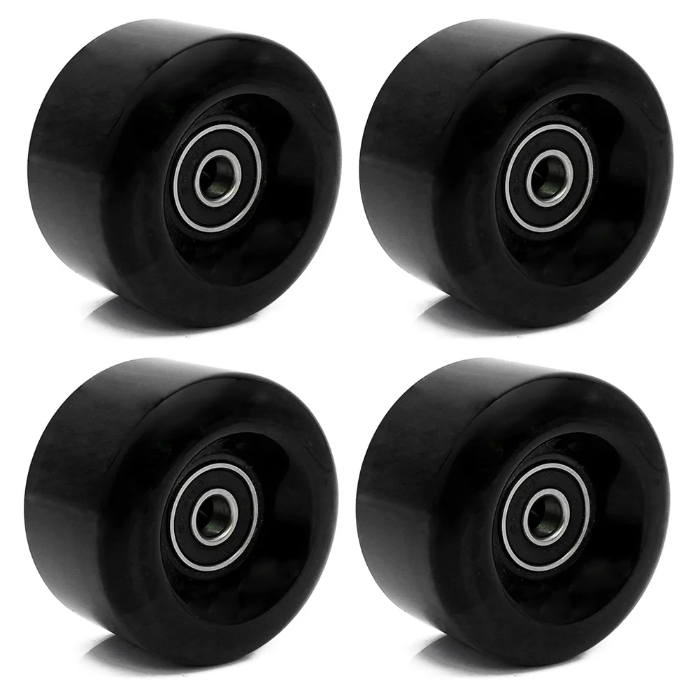 Roller Skating Wheels 4pcs Skate Wheels PU Wear-resistant for Ice Skates Roller Skates Skateboard