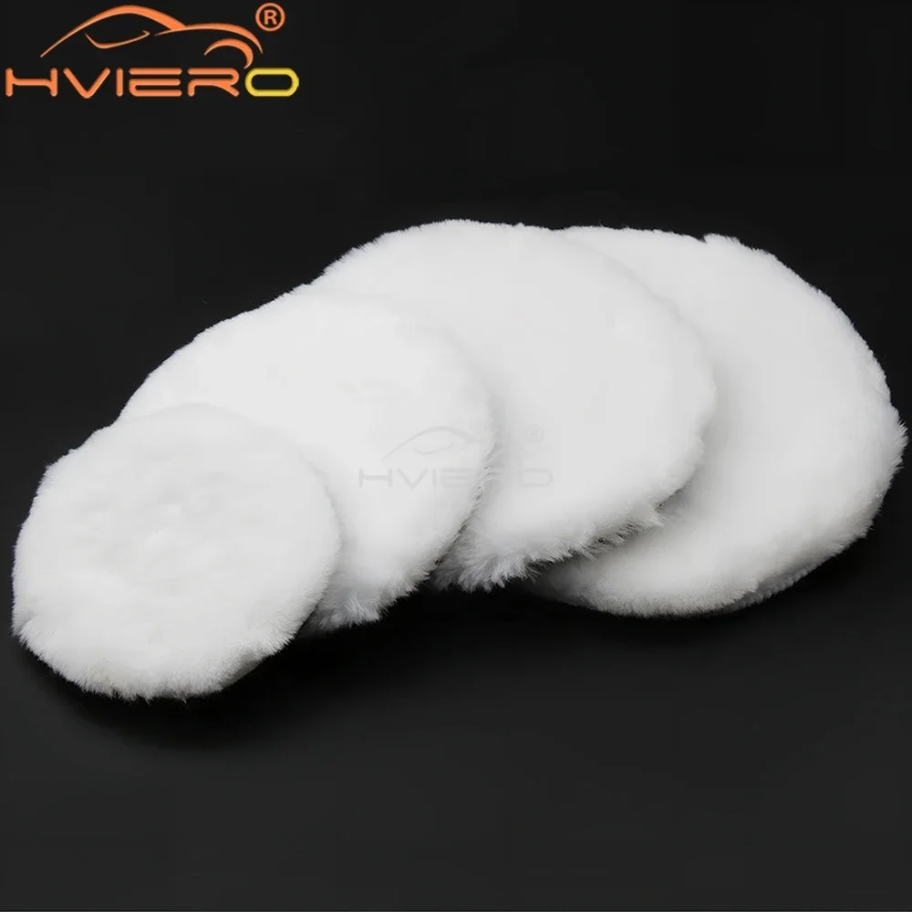 1PCS Universal Car Polish Pad Disc Imitated Wool Auto Body Waxing Polishing Soft er Polisher Vehicle Tools Accessories Paint