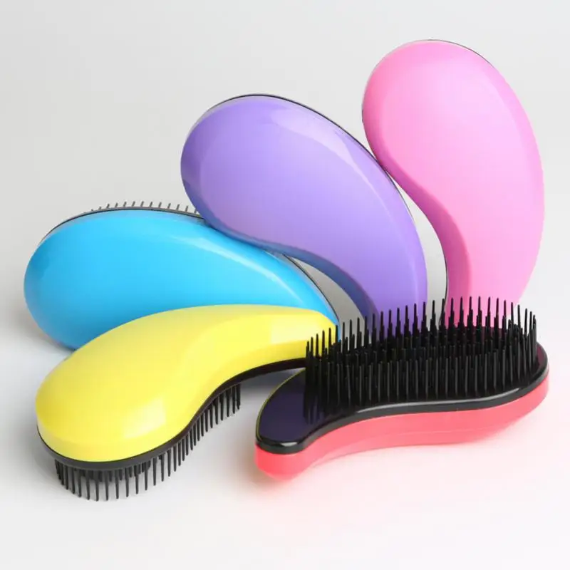 

Handle Detangling Comb Anti-static Massage Hair Brush Professional Shower Massage Salon Hair Care Styling Beauty Tool