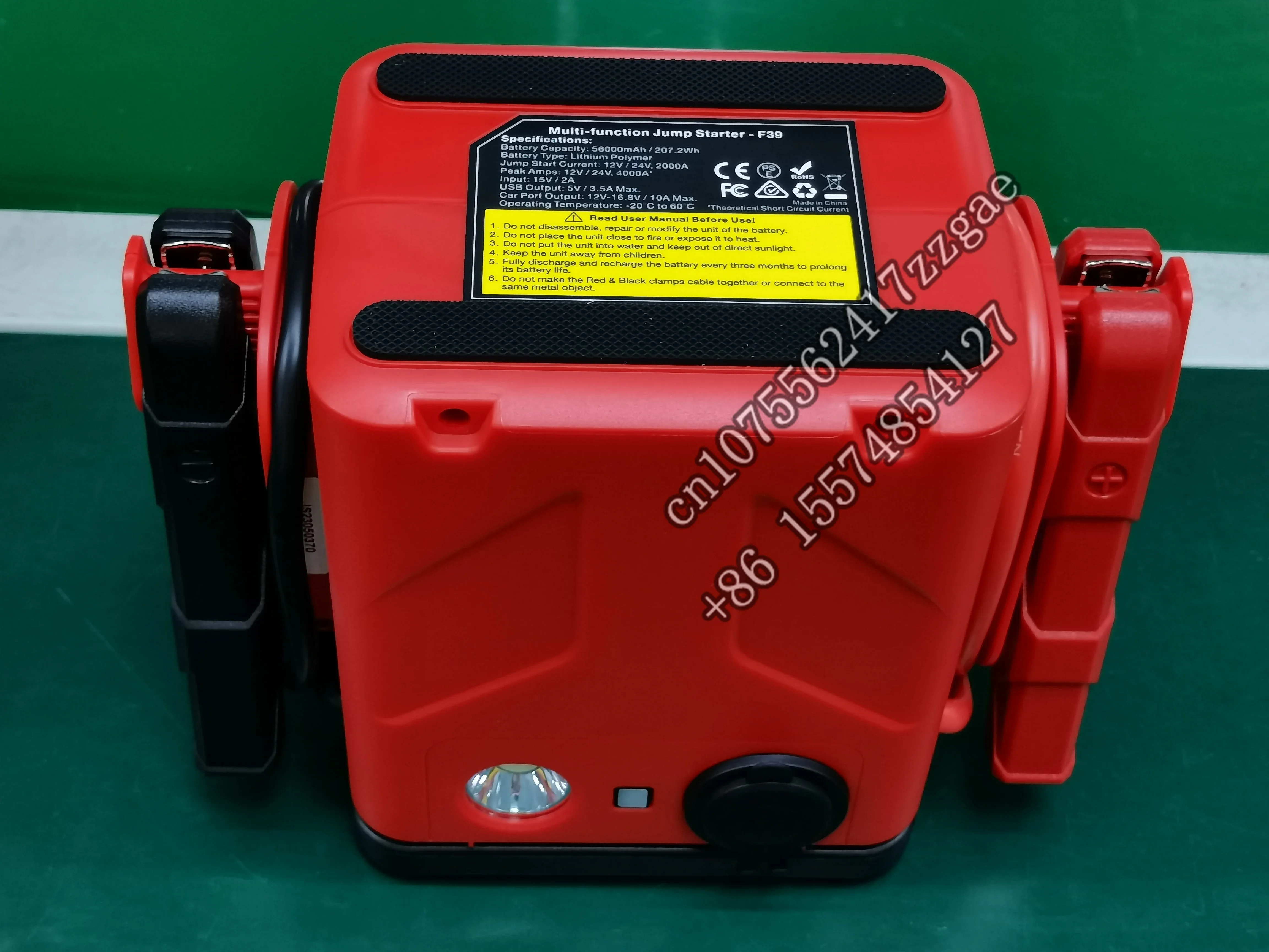4000A Engine Emergency Tool baseuse car jump starter 42000mAh 12V /24V super capacitor jump starter