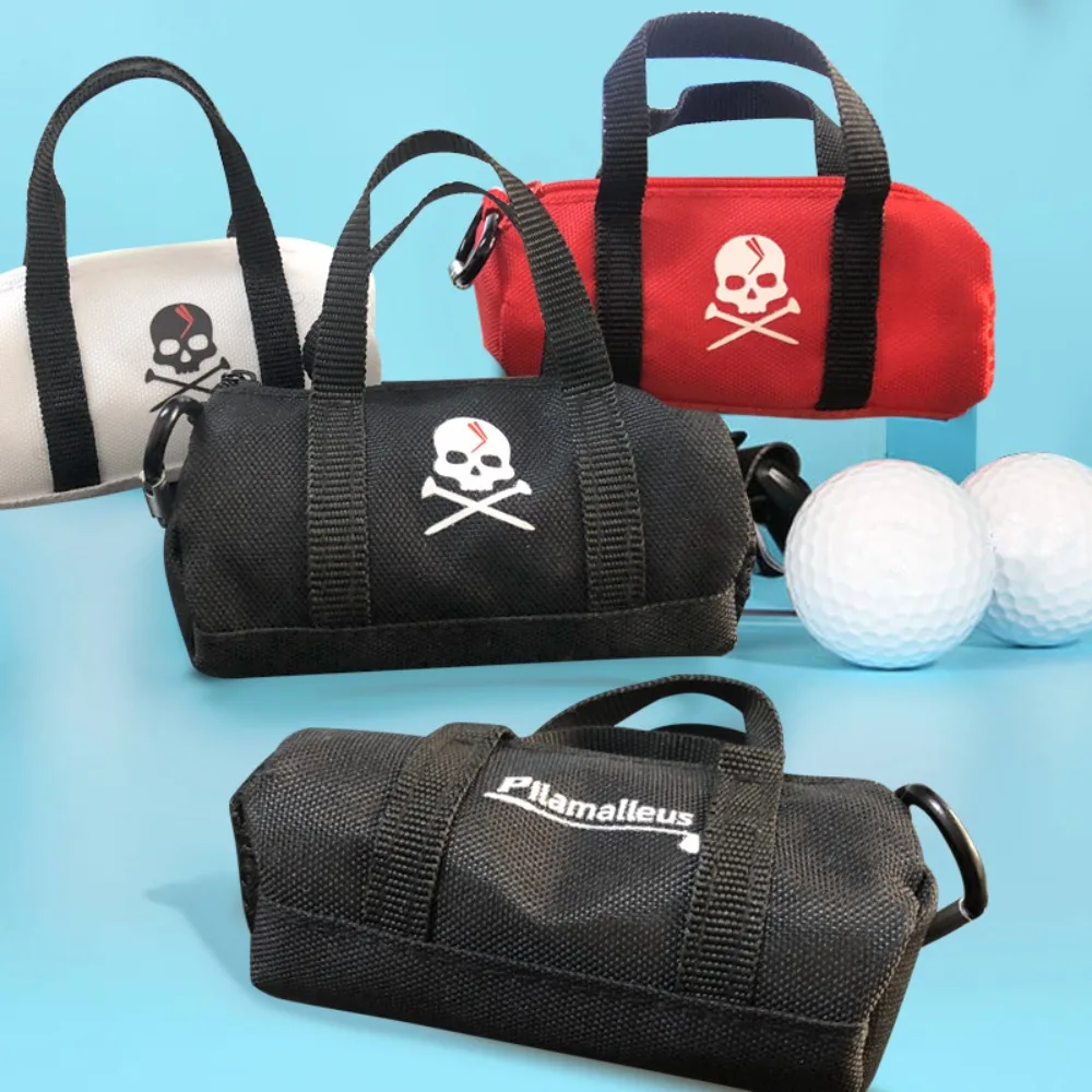 

Lightweight Small Golf Storage Bag Zipper High-Capacity Golf Ball Storage Pouch Mini Portable Mini Golf Ball Bag