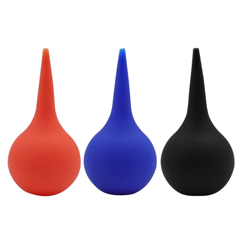 Silicone Ear Cleaning Bulb For Puppies Adults Soft Hand Ear Washing Squeeze Bulb ear washing syringe