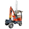 360 Degree Motor Disc Four-Wheel Self Propelled Green Belt Electric Trimming Hine Hydraulic Hedge Trimmer Tractor 1