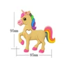 Food Grade Silicone Teethers DIY Animal Unicorn Infant Baby Silicone Chew Charms Cartoon Kids Teething Gift Toddler Toys Pendant 4