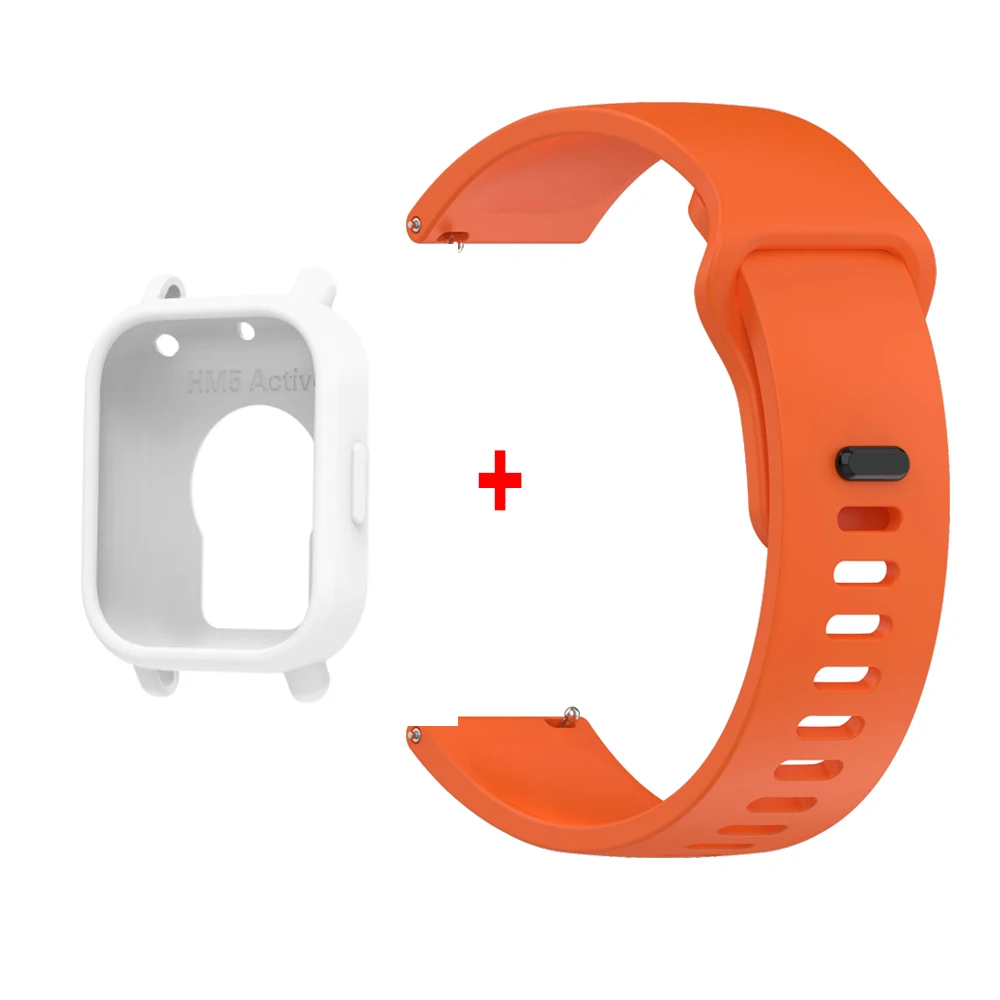Silicone TPU Case and Band Set for Sports Wristbands and Watches