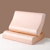 3A Grade Natural Mulberry Silk Latex Pillowcase Superior Quality Protect Hair Pillow Case Solid Color Bedding Pillowcover 1