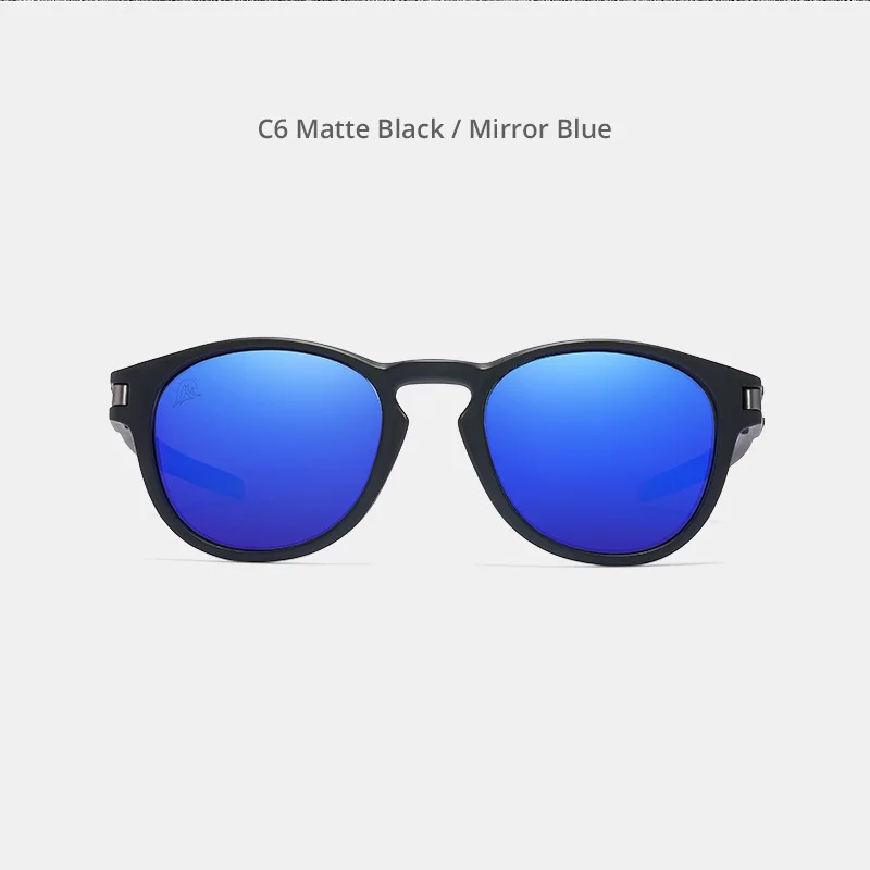 KDEAM 2026 Klassische Runde Polarisierte Sonnenbrille TR90 Herren- und Damen-Sport-Freizeitbrille Reise-Party-Brille – Detail 24