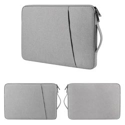 Universal Laptop and Tablet Sleeve - Padded Protective Case - 15.6 Inch (Light gray)