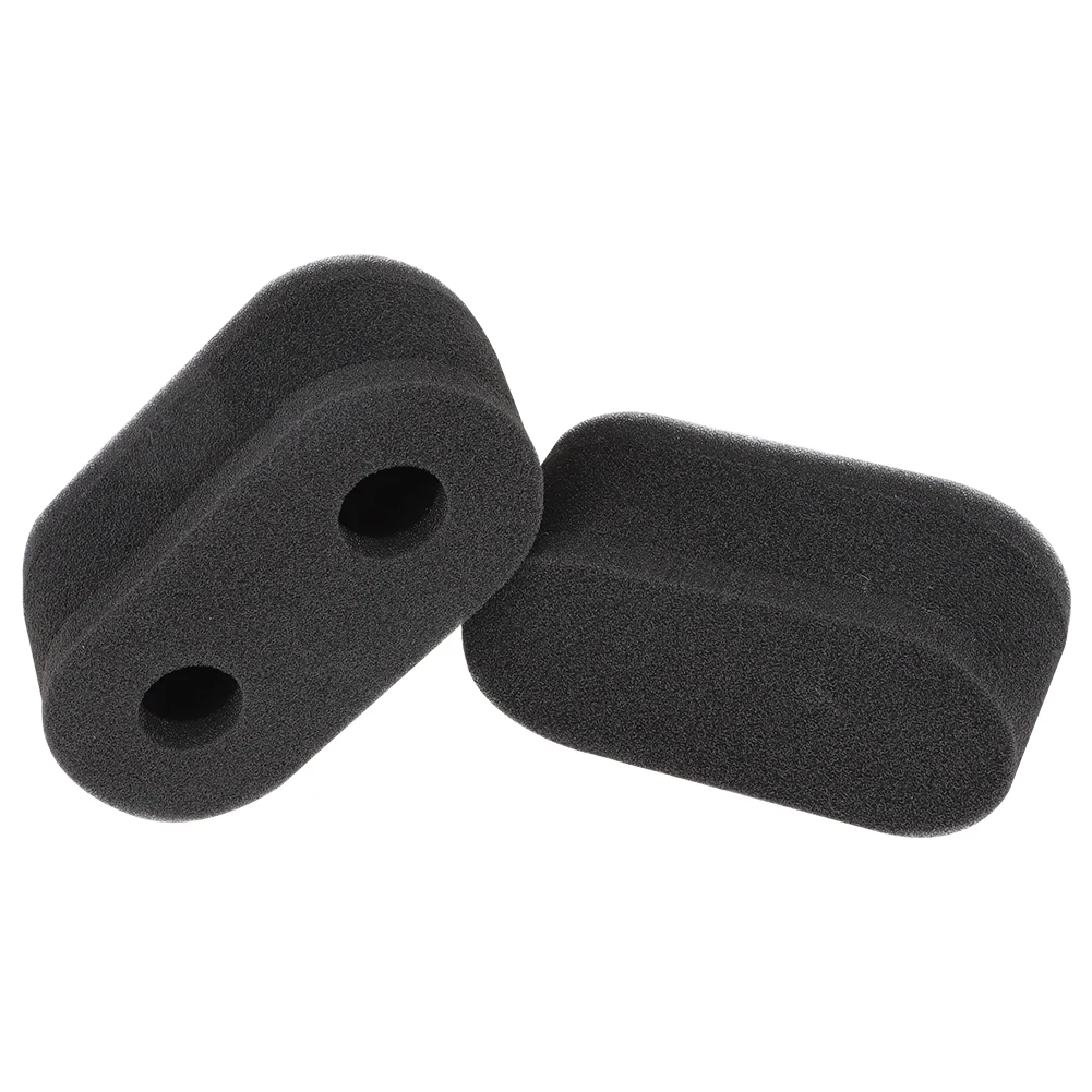 Air Filters 2x Black Foam Carb Sock Double Trumpets For Weber Dcoe Dellorto Jenvey Carburetor