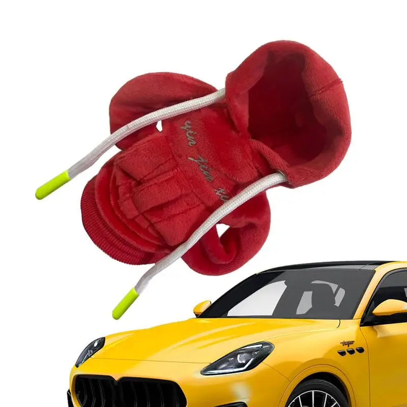 

Gear Shift Hoodie Fashionable Hooded Shirt Gear Stick Case Fashionable Hooded Shirt Plush Hoodie Shape Car Shifter Knobs Cover