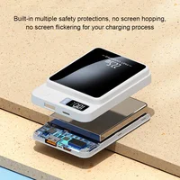 22.5W Wireless Magnetic Power Bank 10000mAh Fast Charging Portable Charger Powerbanks Powerbanks for iPhone13 14 Magsafe Android 6