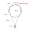 Collier rond à trois couches en argent Sterling 925 pour femmes, chaîne serpent Simple, breloque, cadeaux de fête de mariage, bijoux exquis