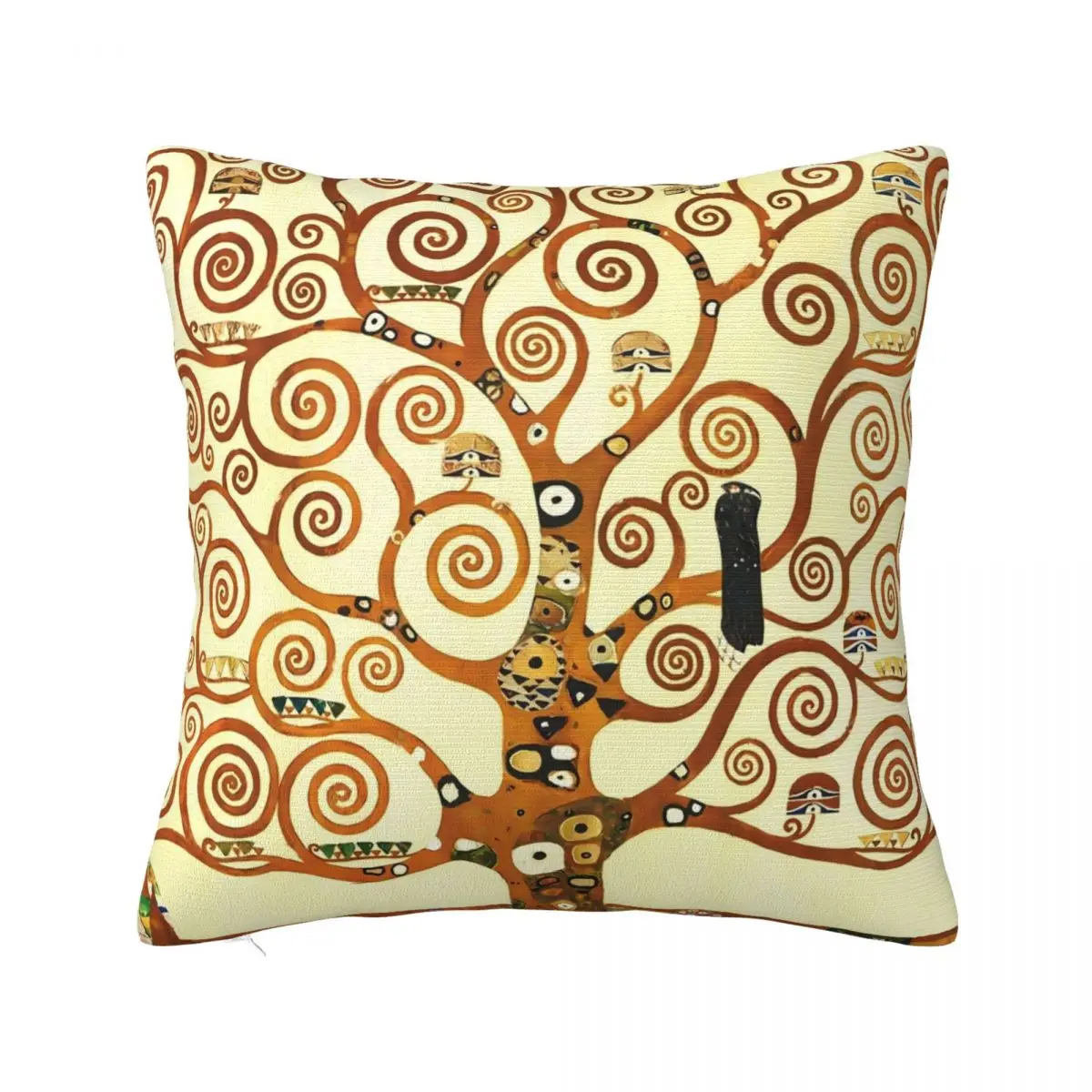 

Gustav Klimt Art Pillow Cover The Tree of Life Novelty Pillow Case For Office Car Home Decorative Cushion Cover Soft Pillowcases