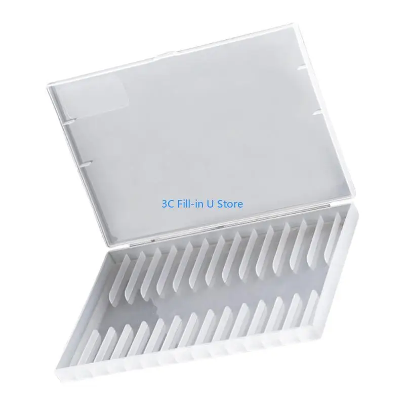 G8TA 12 Slots Brunnen Stift Box Leichte Stift Lagerung Box Stift Lagerung Container Büro Versorgung Management – Detail 1