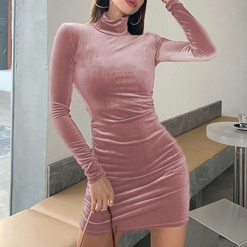 Рисунок 5 - Женское элегантное бархатное облегающее