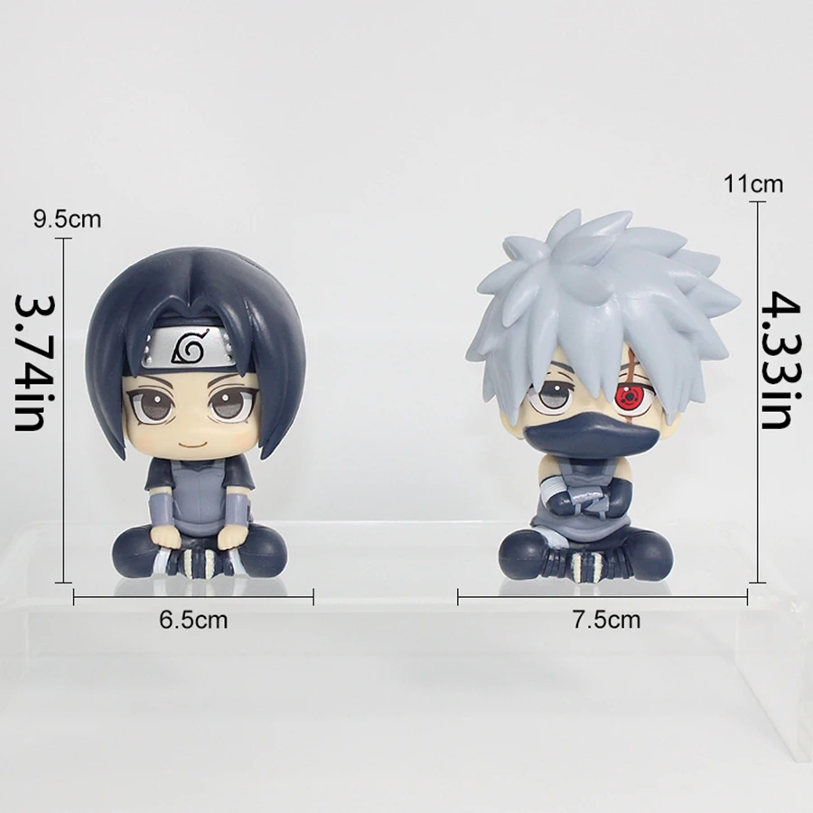 10cm Naruto Shippuden Uchiha Itachi Q Version PVC Collectible Figurine