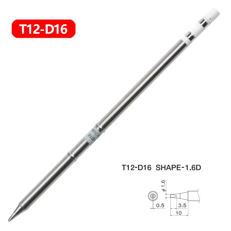 1pc T12 Soldering Iron tips Replacement Various models of Tip Electric Soldering Iron Tip T12- D4 D52 J02 JS02 BC3 CF4 KF KL image 15