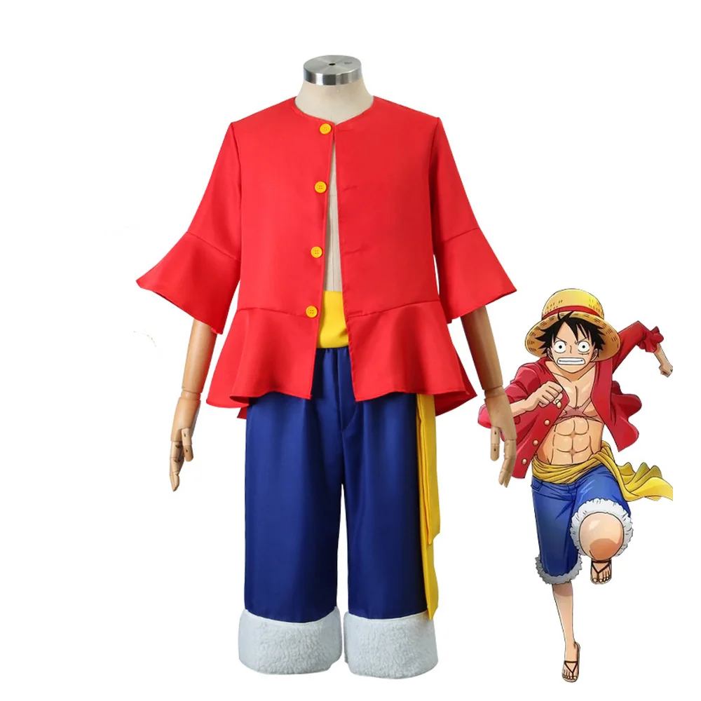 

Anime One Piece Cosplay Monkey·D·Luffy Man Costume