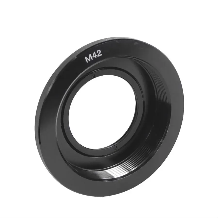 M42NIkon Metal Lens Adapter Screw Mount Lens Ring with Glass for M42