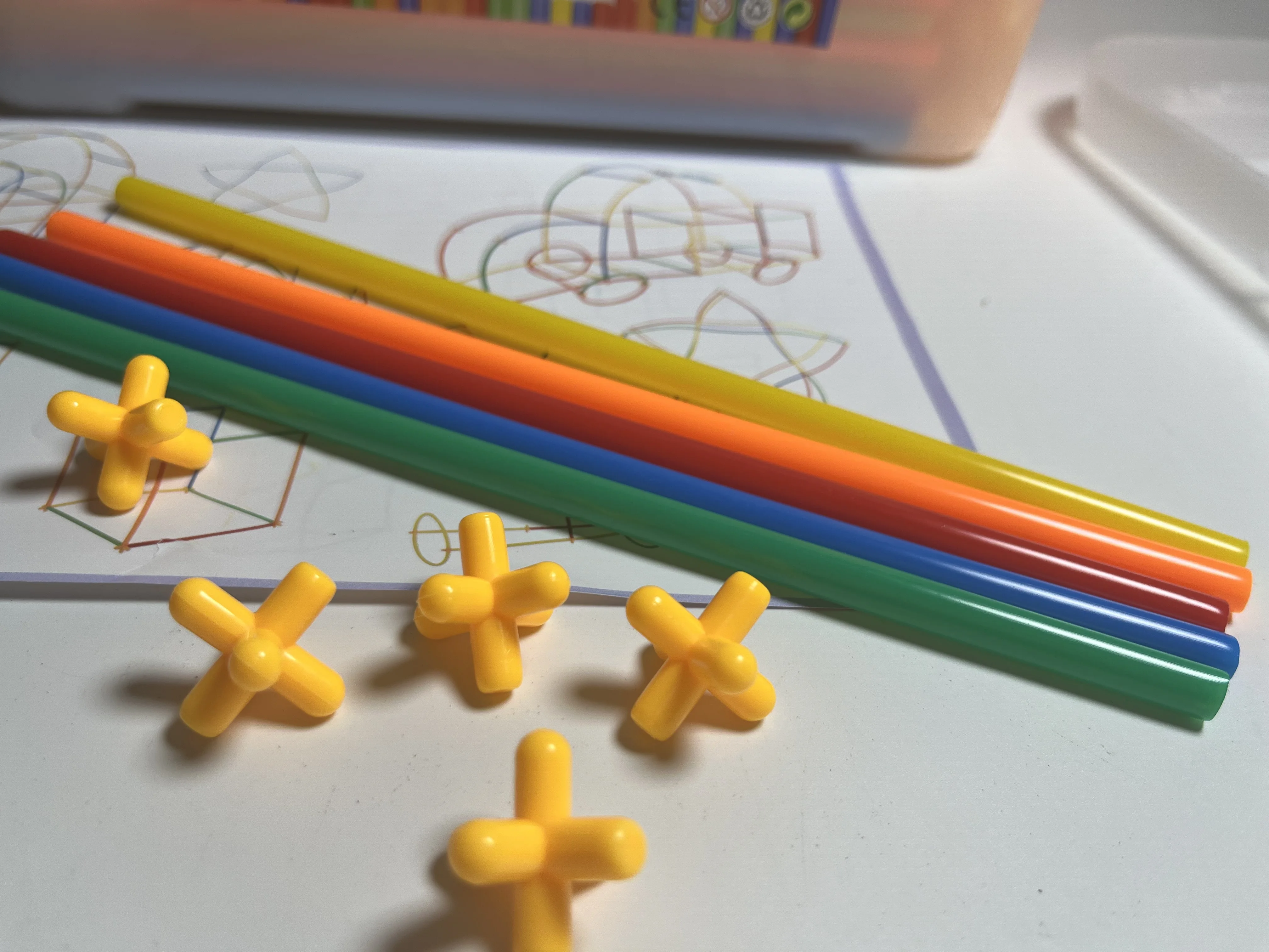 Building Block Toys Children's DIY Splicing Plastic Straw
