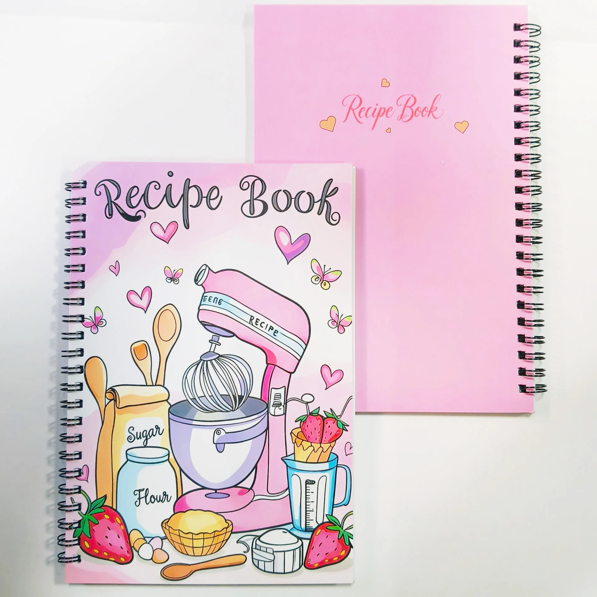 Recipe Logbook: Empty Cookbook Planner for Meal Prep and Baking Beginners