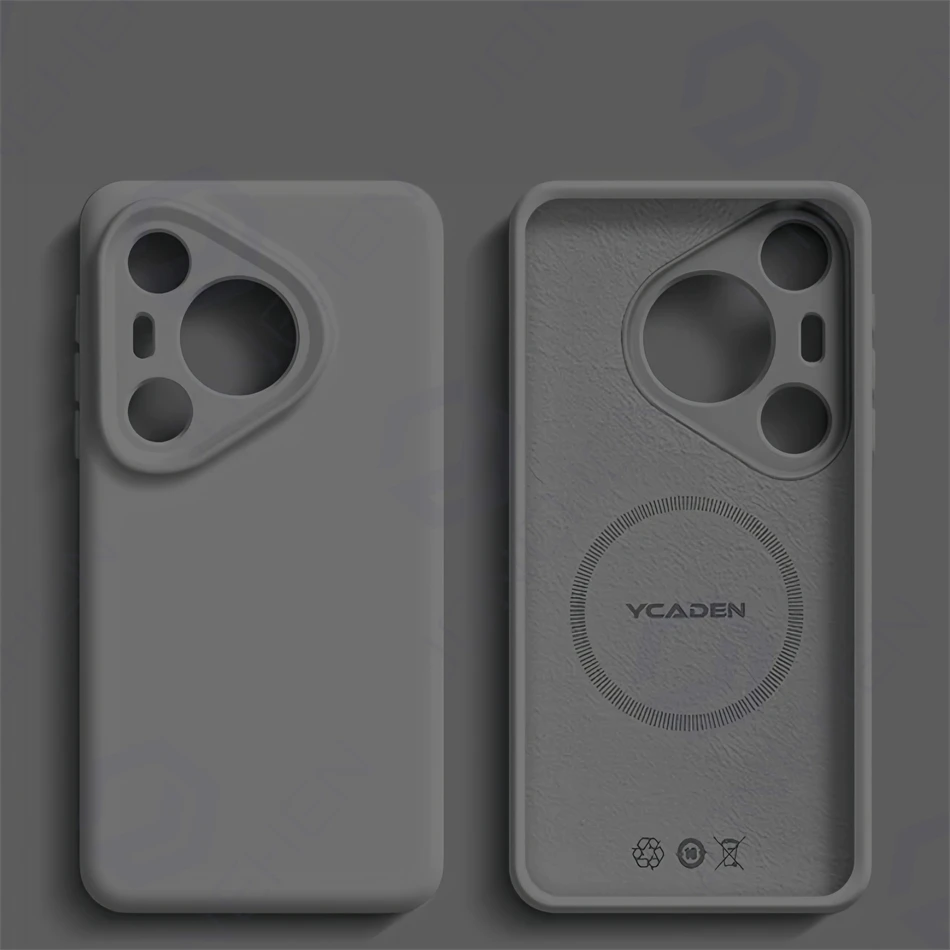Premium Liquid Silicone Magnetic Shockproof Case - Soft Bumper Cover