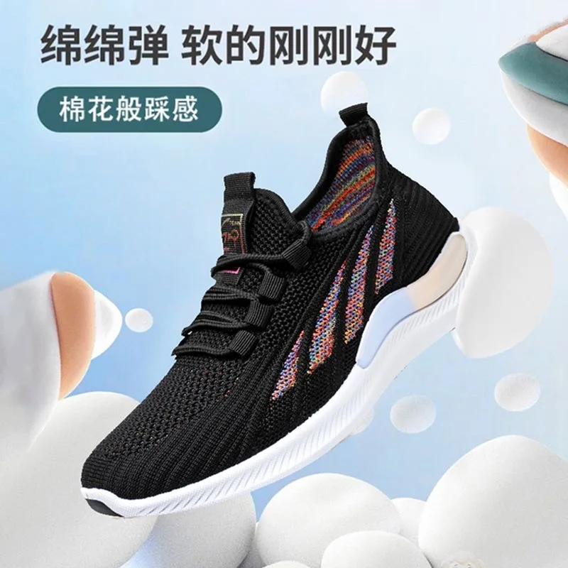 Woman Summer Sneakers Female Walking Jogging Trainers Sports Shoes Woman Casual Breathable Shoes Size 36 to 41