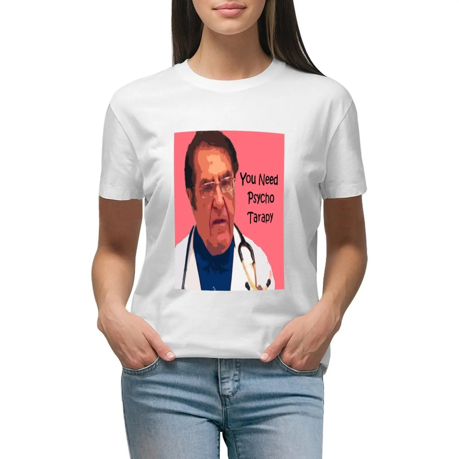 

Dr Now Show Product T-shirt summer clothes summer tops Aesthetic clothing cotton t shirts Women