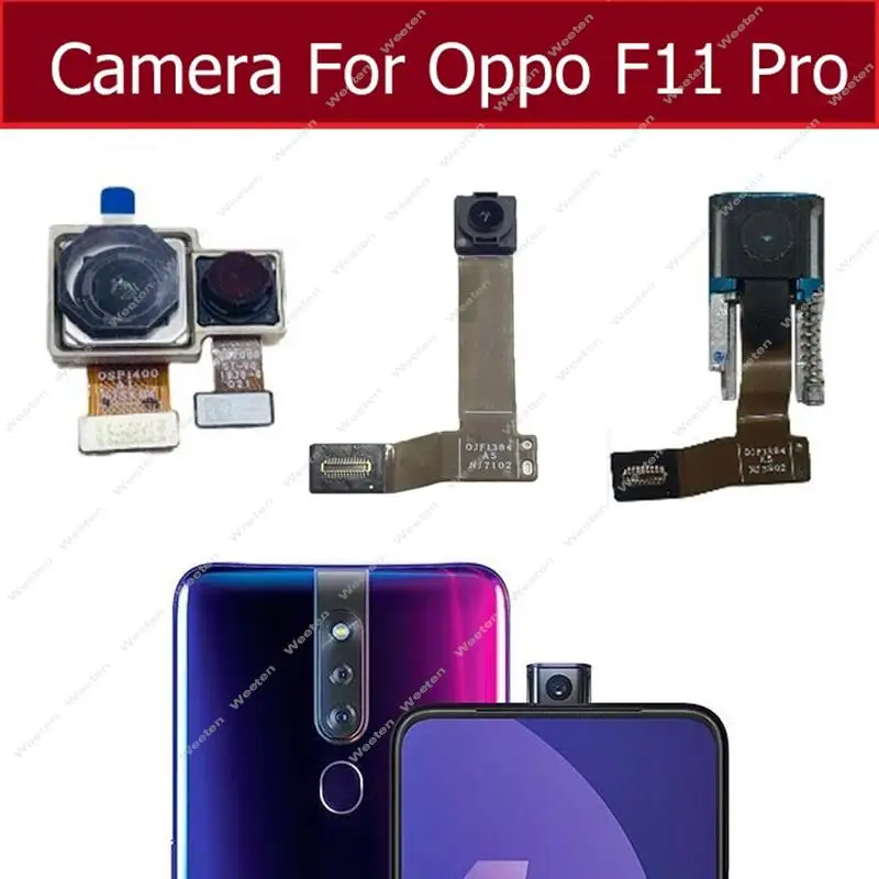 Rear Frontal Selfie Camera Module For OPPO F11 Pro Main Back Front