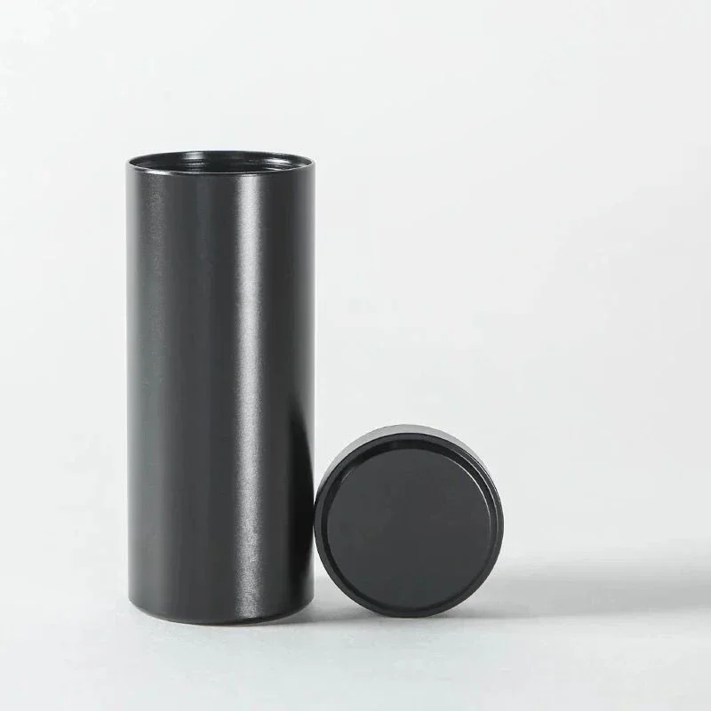 Portable Storage Box Jar Multi Color Travel Mini Tea Caddy Aluminum Multi-Use Sealed Container for Tea Leaves Gifts