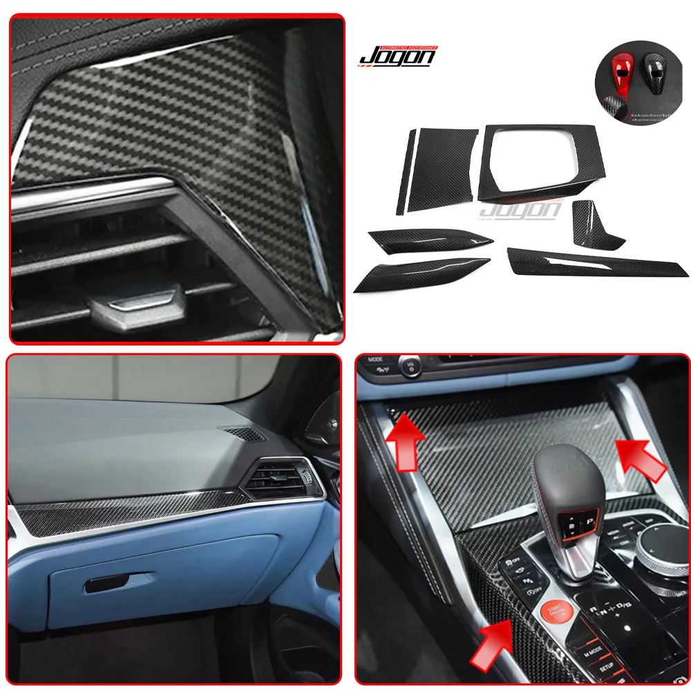 フローラル BMW 3 4シリーズ 100%炭素繊維車中央制御 ギアシフト