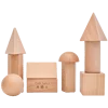 Montessori Mystery Bag Wood Sensory Toys Objects Geometric Shapes Natural Wood Color Solid Wood 3 Years Old 4