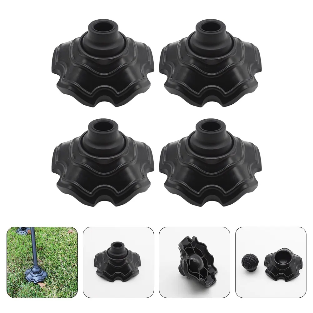 4pcs Camping Chair Feet Covers Camping Stool Leg Caps Table Leg Protectors for Outdoor