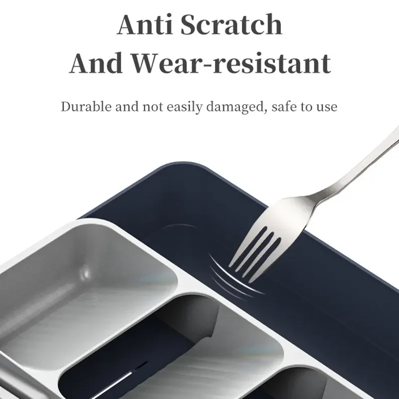 Silverware Organizer Flatware Organizer Cutlery Organizer Expandable Drawer Knife Holder Kitchen Utensil