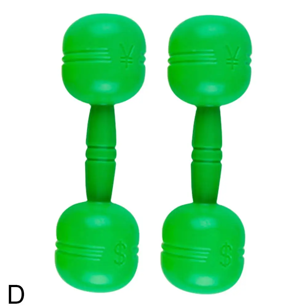 Plastic Dumbbells Children'S Sports Fitness Dumbbells Toys Fitness Equipment Children Toddler Barbell R9J0