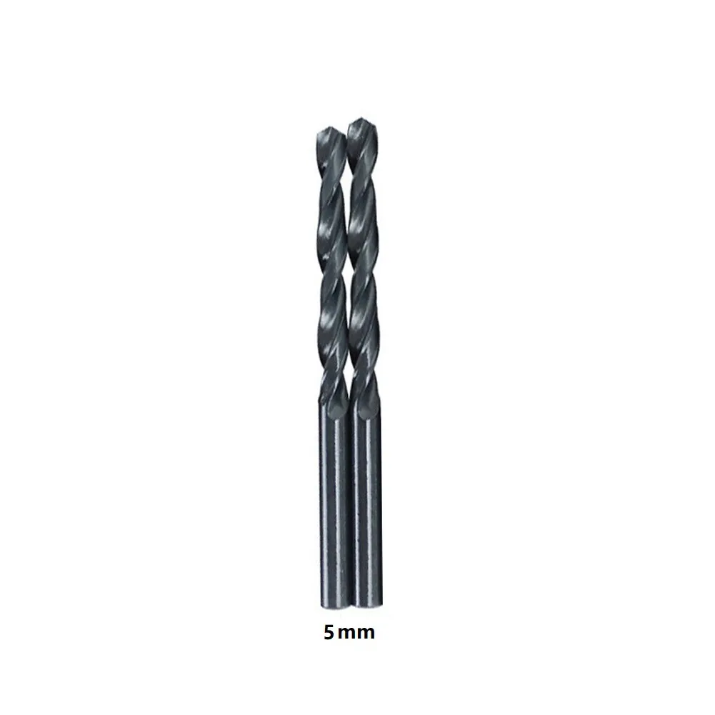 

2 Pcs Drill Bit Set 3mm 4mm 5mm 6mm Carbon Steel Material High Speed Steel Wring Drill Bit Set Durable High Quality
