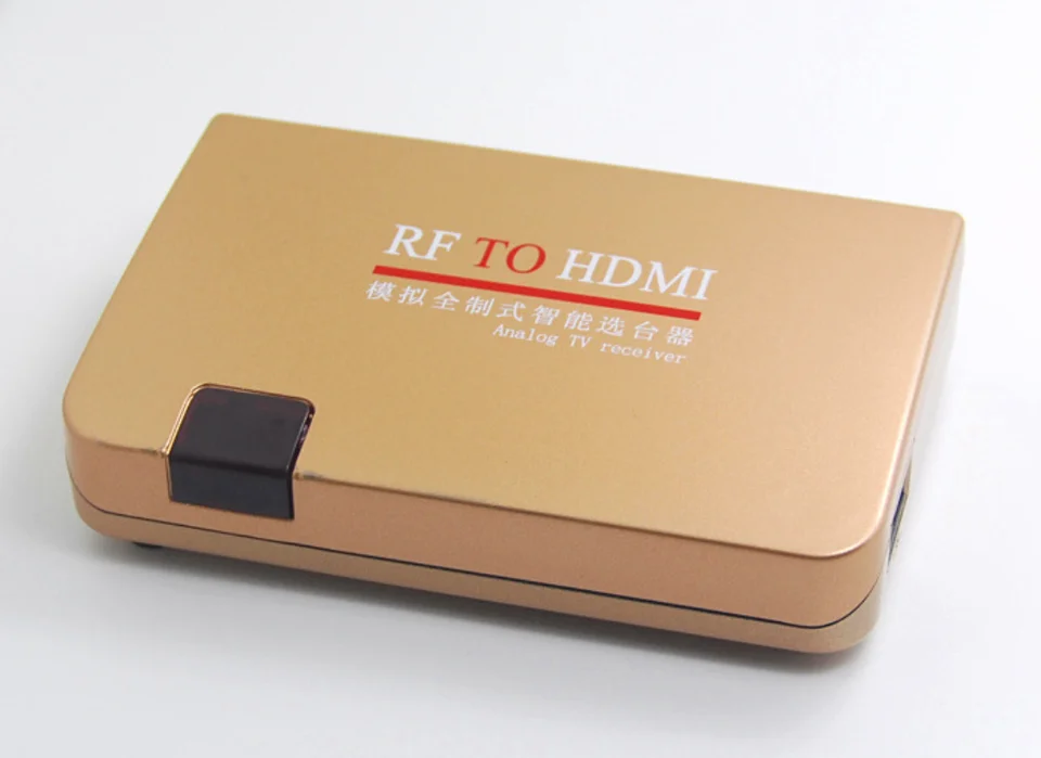 RF to HDMI All Standard Converter Analog TV Receiver Adapter Remote RF to HDMI All Standard Converter Analog TV Receiver Adapter Remote