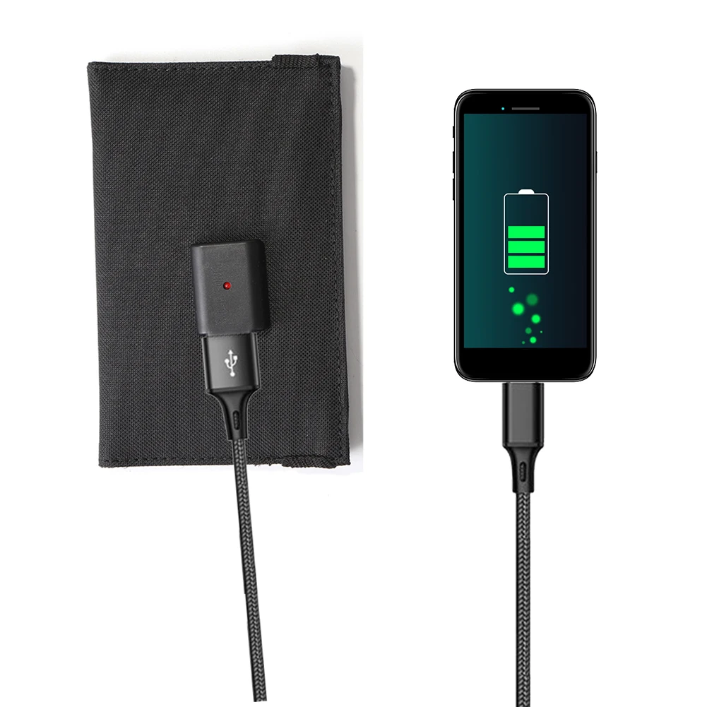 방수 보조배터리 충전기 태양 전지 배터리 팩, 5V USB 태양 전지 패널, 6W
