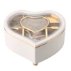 Ballet Dancer Music Box Heart Shaped Hand Cranked Musicial Box Desktop Ornament For Gift Home Decor 2