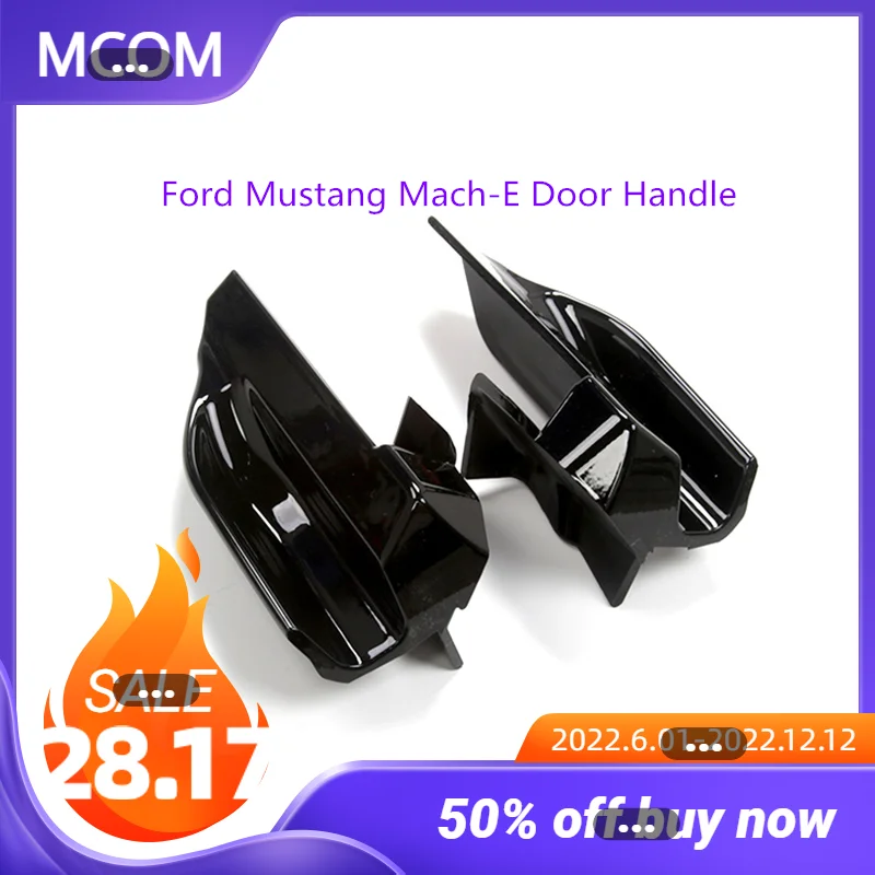 Special Rear Door Outer Handle Black Plus Original Convenient Exterior