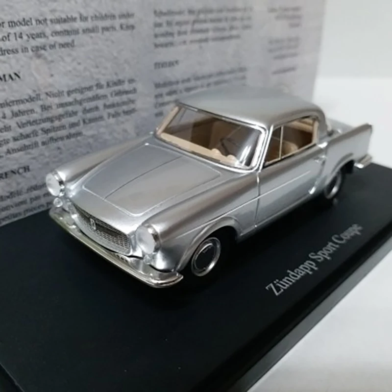 

Литая в масштабе 1:43 немецкая модель Zundapp Sport Coupe 1957 из смолы классическая ностальгическая модель автомобиля коллекционная игрушка подарок сувенир дисплей