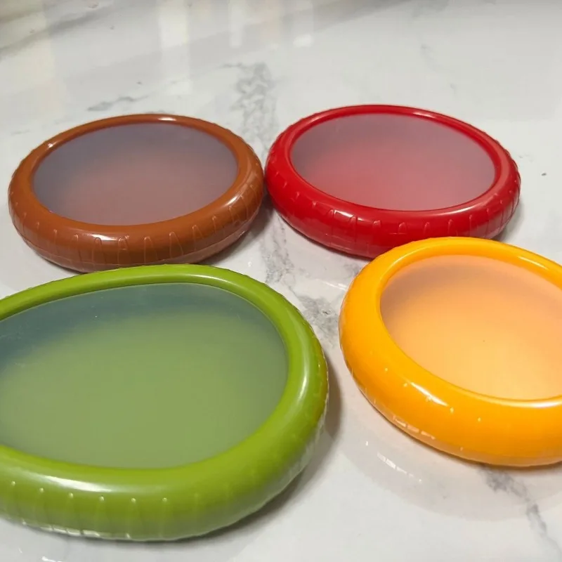 4 קופסאות אחסון פירות טריים, קופסאות שמירה על פירות, קופסאות אחסון פירות, קופסאות אחסון מזון חוזרות מסיליקון למקרר