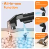 TASVAC C7 Portable Carpet & Upholstery Cleaner Machine, Spot And Stain Deep Cleaner With Two Brushes & Remover Formula For Pets, 2