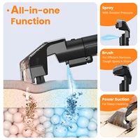 TASVAC C7 Portable Carpet & Upholstery Cleaner Machine, Spot And Stain Deep Cleaner With Two Brushes & Remover Formula For Pets, 2