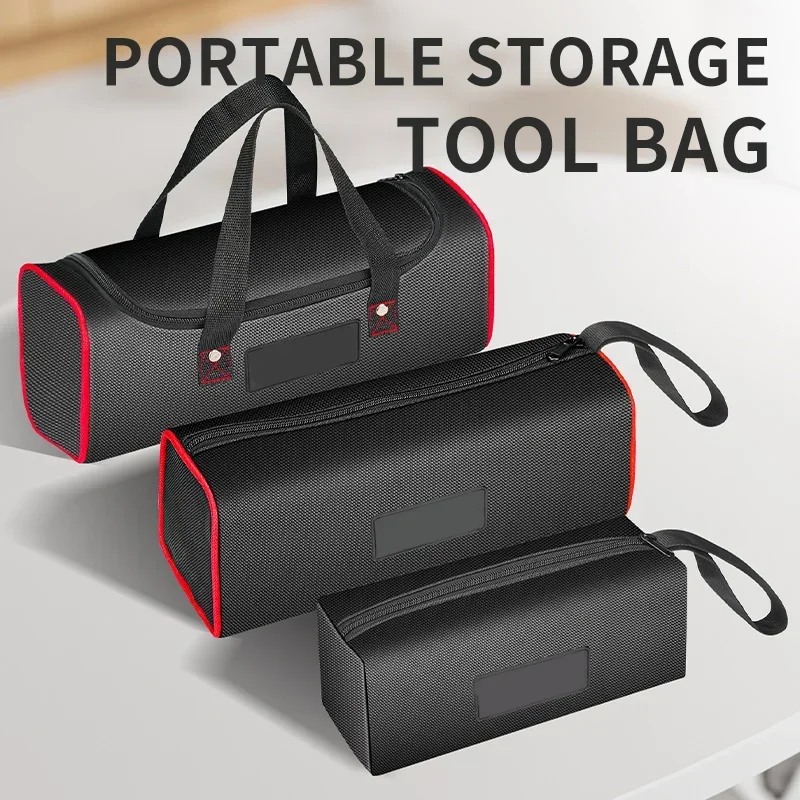 

Large / Small Multifunctional Tool Bag Waterproof Wear-Resistant Durable 1680D Oxford Cloth Portable Tool Storage Tool Bag