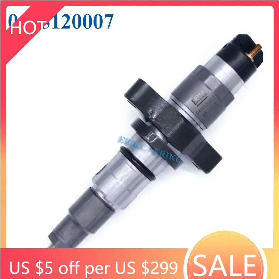 

ERIKC 0445120007 Fuel Injector Assy 0445 120 007 Common Rail Injector 0 445 120 007 Auto Diesel Pump Auto Spare Part