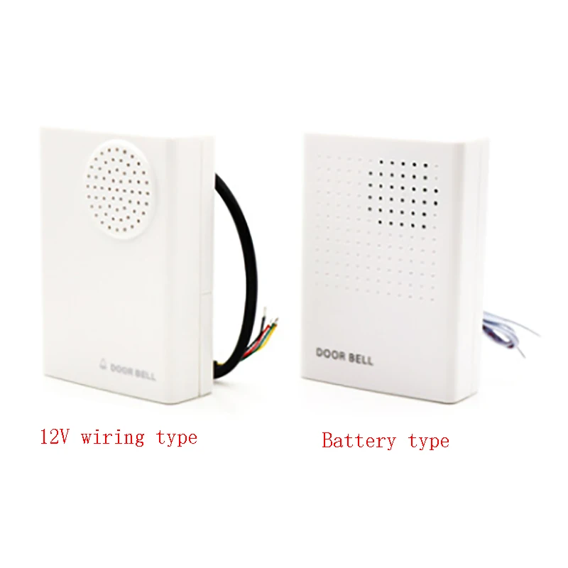 Electronic Wire Wired Door Bell Doorbell DingDong Dry Battery or