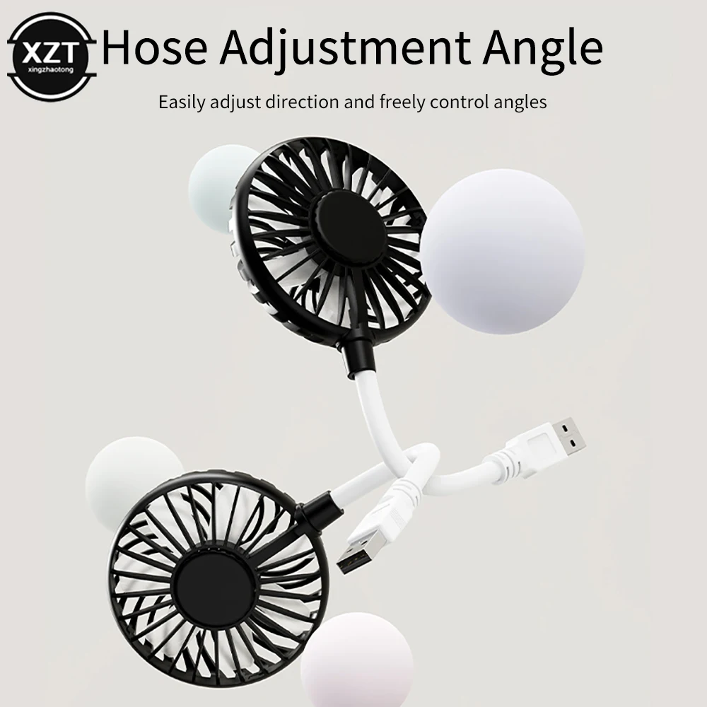 Mini Fan USB Rechargeable Handheld Fan Silent Cooling Power Bank Wireless Mini Play Plug Fans for Summer Outdoors and Travel
