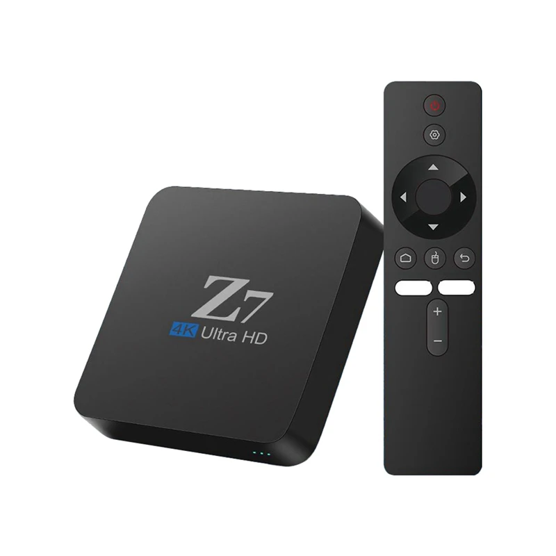 B63B-Z7 Smart TV Box Android 10 Allwinner H313 100M AV1 4K HD 2,4 GHz/5 GHz Dual Wifi USB2.0 Media Player 2 GB 8 GB